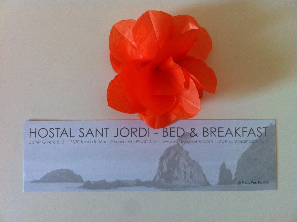Hostal Sant Jordi Tossa de Mar Exterior photo